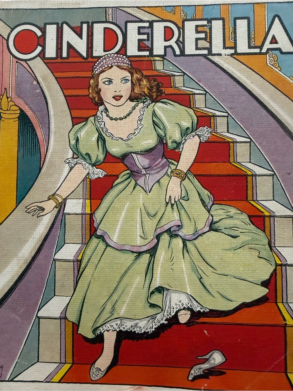 1938 Cinderella Paperback Book